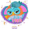 imageCafePress Furby Word to The Furb Square Bumper Sticker Car DecalClear