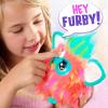 imageFurby Purple 15 Fashion Accessories Interactive Plush Toys for 6 Year Old Girls ampamp Boys ampamp Up Voice Activated AnimatronicCoral