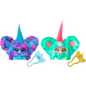 imageFurby Furblets 2Pack Mini Friends PixElle ampamp OohKoo 45 Sounds Each Music ampamp Speaks Only Furbish Electronic Plush Toys Multicolor ampamp BlueWhite Back to School Gifts Ages 6 Amazon ExclusiveLuvlee  Mellonee