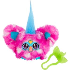 imageFurby Furblets DahTee Mini Friend 45 Sounds Country Music Speaks Only Furbish Electronic Plush Toys for Girls ampamp Boys Interactive Pets Pink Polka Dot Back to School Gifts Ages 6Dahtee