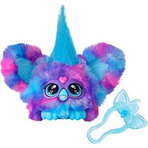 imageFurby Furblets DahTee Mini Friend 45 Sounds Country Music Speaks Only Furbish Electronic Plush Toys for Girls ampamp Boys Interactive Pets Pink Polka Dot Back to School Gifts Ages 6Luvlee Kpop Music