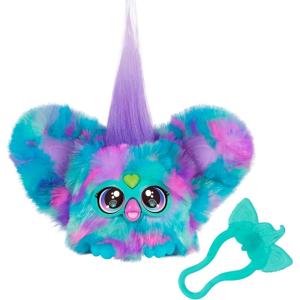 imageFurby Furblets DahTee Mini Friend 45 Sounds Country Music Speaks Only Furbish Electronic Plush Toys for Girls ampamp Boys Interactive Pets Pink Polka Dot Back to School Gifts Ages 6Mermay