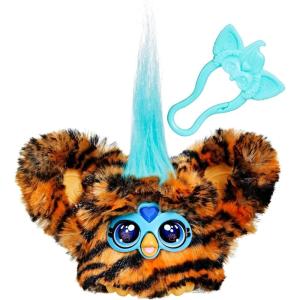 imageFurby Furblets SNOWay Holiday Edition Mini Friend 45 Sounds Holiday Music Speaks Only Furbish Electronic Plush Toys for Girls ampamp Boys Interactive Pets Blue ampamp White 6Tybee