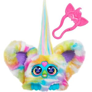 imageFurby Furblets SNOWay Holiday Edition Mini Friend 45 Sounds Holiday Music Speaks Only Furbish Electronic Plush Toys for Girls ampamp Boys Interactive Pets Blue ampamp White 6Zeebah