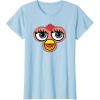 imageFurby Classic Toy Big Sassy Face Portrait TShirtBaby Blue