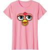 imageFurby Classic Toy Big Sassy Face Portrait TShirtPink