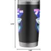 imageFurby Retro Pink Circle Kanji Portrait Stainless Steel Insulated TumblerBlack