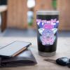 imageFurby Retro Pink Circle Kanji Portrait Stainless Steel Insulated TumblerBlack
