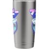 imageFurby Retro Pink Circle Kanji Portrait Stainless Steel Insulated TumblerBrushed Steel