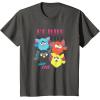 imageFurby Vintage Neon Gradient Since 1998 Heart Portraits TShirtAsphalt Grey