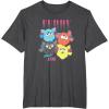 imageFurby Vintage Neon Gradient Since 1998 Heart Portraits TShirtDark Heather Grey