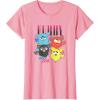 imageFurby Vintage Neon Gradient Since 1998 Heart Portraits TShirtPink
