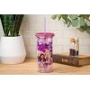 imageSilver Buffalo Furby Pastel Iridescent Plastic Tall Cold Cup with Lid and Straw 20 OuncesBratz with Rhinestones Lid