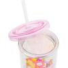 imageSilver Buffalo Furby Pastel Iridescent Plastic Tall Cold Cup with Lid and Straw 20 OuncesCare Bears Iridescent
