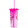 imageSilver Buffalo Furby Pastel Iridescent Plastic Tall Cold Cup with Lid and Straw 20 OuncesCare Bears LoveALotBear Mood