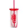 imageSilver Buffalo Furby Pastel Iridescent Plastic Tall Cold Cup with Lid and Straw 20 OuncesCoca Cola Diet Coke