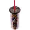 imageSilver Buffalo Furby Pastel Iridescent Plastic Tall Cold Cup with Lid and Straw 20 OuncesFive Nights at Freddys