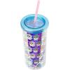 imageSilver Buffalo Furby Pastel Iridescent Plastic Tall Cold Cup with Lid and Straw 20 OuncesFurby Iridescent