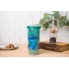 imageSilver Buffalo Furby Pastel Iridescent Plastic Tall Cold Cup with Lid and Straw 20 OuncesLilo and Stitch Sitting Tropical