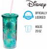 imageSilver Buffalo Furby Pastel Iridescent Plastic Tall Cold Cup with Lid and Straw 20 OuncesLilo and Stitch Sitting Tropical