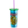 imageSilver Buffalo Furby Pastel Iridescent Plastic Tall Cold Cup with Lid and Straw 20 OuncesScooby Doo
