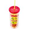 imageSilver Buffalo Furby Pastel Iridescent Plastic Tall Cold Cup with Lid and Straw 20 OuncesShrek Beware Ogre