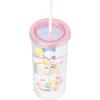 imageSilver Buffalo Furby Pastel Iridescent Plastic Tall Cold Cup with Lid and Straw 20 OuncesStrawberry Shortcake Sweets
