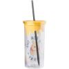 imageSilver Buffalo Furby Pastel Iridescent Plastic Tall Cold Cup with Lid and Straw 20 OuncesWinnie the Pooh