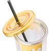 imageSilver Buffalo Furby Pastel Iridescent Plastic Tall Cold Cup with Lid and Straw 20 OuncesWinnie the Pooh