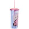 imageSilver Buffalo Furby Pastel Iridescent Plastic Tall Cold Cup with Lid and Straw 20 OuncesWizard of Oz Glinda