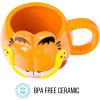 imageSilver Buffalo Furby Pink Ceramic 3D Sculpted Mug 20 OuncesGarfield