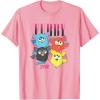 imageFurby Vintage Neon Gradient Since 1998 Heart Portraits TShirtPink