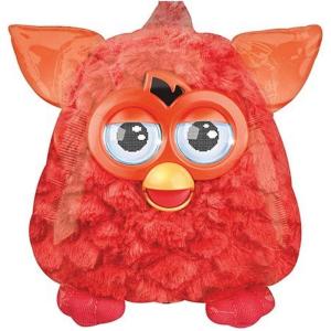 imageAnagram 25quot Multicolor Furbyshaped Foil Balloon Unique Shape Self Sealing Valve 1 Count Children Furby Fans