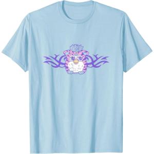 imageFurby Cute Tribal Rocker Big Chest Logo TShirtBaby Blue