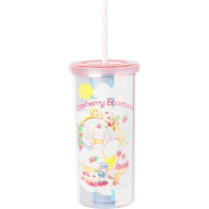 imageSilver Buffalo Furby Pastel Iridescent Plastic Tall Cold Cup with Lid and Straw 20 OuncesStrawberry Shortcake Sweets