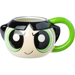 imageSilver Buffalo Furby Pink Ceramic 3D Sculpted Mug 20 OuncesButtercup Face