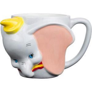 imageSilver Buffalo Furby Pink Ceramic 3D Sculpted Mug 20 OuncesDumbo Face