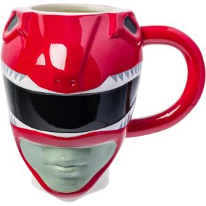 imageSilver Buffalo Furby Pink Ceramic 3D Sculpted Mug 20 OuncesPower Rangers Red