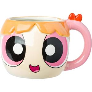 imageSilver Buffalo Furby Pink Ceramic 3D Sculpted Mug 20 OuncesPowerpuff Girls Blossom