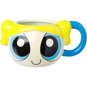 imageSilver Buffalo Furby Pink Ceramic 3D Sculpted Mug 20 OuncesPowerpuff Girls Bubbles