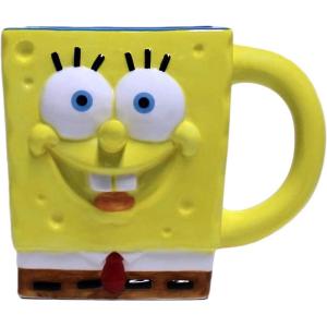 imageSilver Buffalo Furby Pink Ceramic 3D Sculpted Mug 20 OuncesSpongeBob
