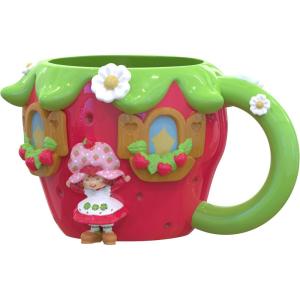 imageSilver Buffalo Furby Pink Ceramic 3D Sculpted Mug 20 OuncesStrawberry Shortcake Cake