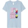 imageFurby 8th Birthday Stacked Furbies Funny Portrait Premium TShirtBaby Blue