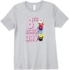 imageFurby 8th Birthday Stacked Furbies Funny Portrait Premium TShirtHeather Grey