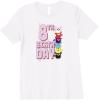 imageFurby 8th Birthday Stacked Furbies Funny Portrait Premium TShirtWhite
