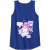 imageFurby Cute Retro Computer Friend Save Me Big Chest Poster Tank TopRoyal Blue