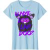 imageFurby UNyeLooLayDoo Retro Graphic Portrait TShirtBaby Blue