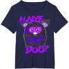 imageFurby UNyeLooLayDoo Retro Graphic Portrait TShirtNavy Blue