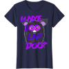 imageFurby UNyeLooLayDoo Retro Graphic Portrait TShirtNavy Blue