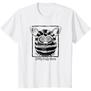imageKids Furby Classic KahtohLoo Hypnotizing Eyes Vintage Portrait TShirtWhite